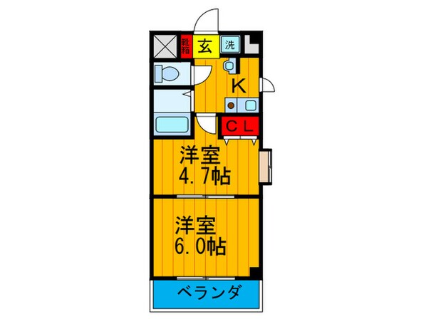 Ｍプラザ津田駅前　１０番館の物件間取画像